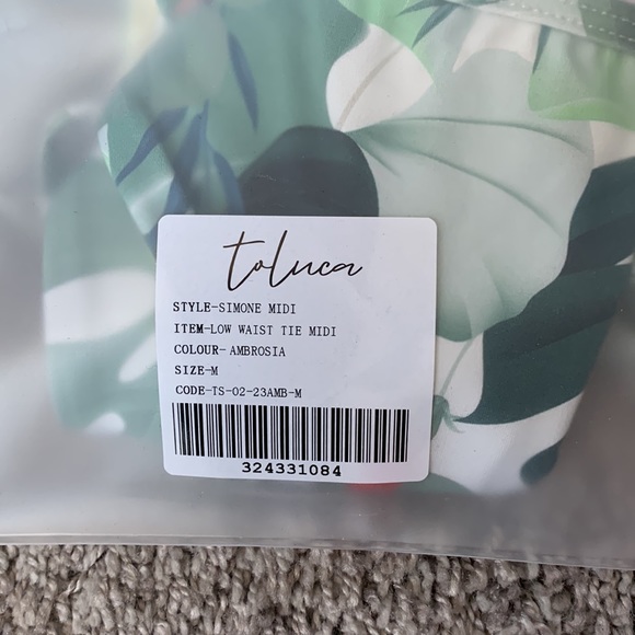 Toluca Simone midi bottom & Angelia Flutter top in Ambrosia - Picture 3 of 8